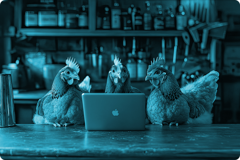 Chicken: a Rapidly Expanding Battlefield