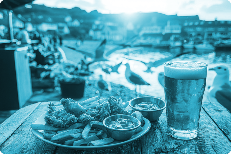 UK Foodservice Records Biggest Footfall Drop in Two Years