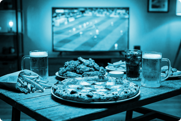 Pizza Wins the World Cup Visibility